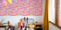 King And Queen Fish Whimsical Pond Mural by HappyWall