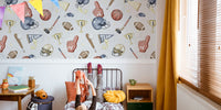 American Sports Mural by HappyWall