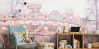 Paris Carousel V Mural by HappyWall