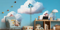 Skyward Dreams Mural by HappyWall