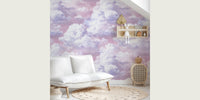 Ethereal Cloud Dancer Mural by HappyWall