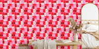 Love Letters Delight Mural by HappyWall
