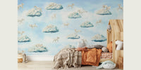 Counting Sheeps Mural by HappyWall