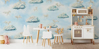 Counting Sheeps Mural by HappyWall