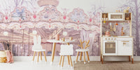Paris Carousel V Mural by HappyWall