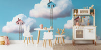 Skyward Dreams Mural by HappyWall
