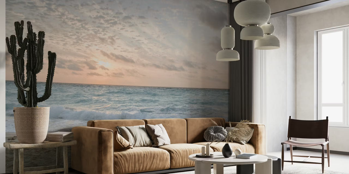 Coastal Vibes Italy Mural by HappyWall