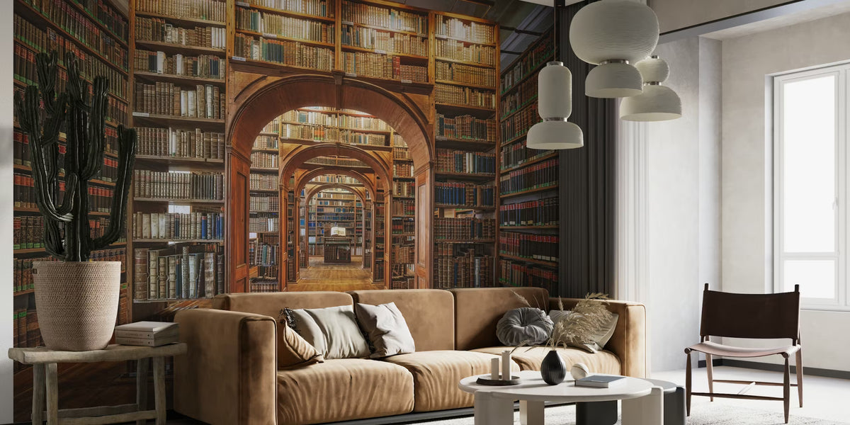 Upper Lausitzian Library of Sciences Mural by HappyWall