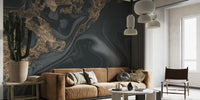 Fancy Faux Marble  Mural by HappyWall