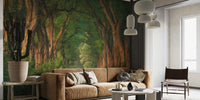 Soft Morning Light at the Acacias Mural by HappyWall