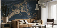 Fancy Faux Marble  Mural by HappyWall