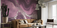 Fancy Faux Marble  Mural by HappyWall