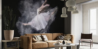 Cloud Dancer Mural by HappyWall