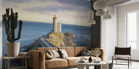 Petit Minou Lighthouse Mural by HappyWall