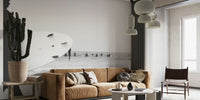 Surfer with Surf Board Mural by HappyWall