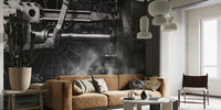 Locomotive Breath Mural by HappyWall