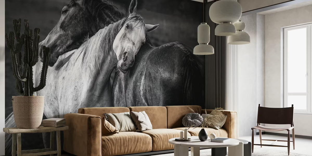 Warm Rain Mural by HappyWall