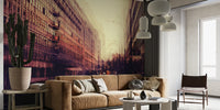 London City Europe Mural by HappyWall
