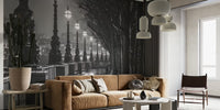 Thames Serenity Mural by HappyWall