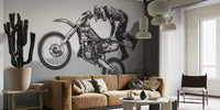 Battle Of Transcendence Mural by HappyWall