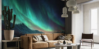 Northern Lights Majesty Mural by HappyWall