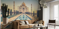 Taj Mahal Mural by HappyWall