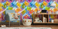 Gummy Bears Mural by HappyWall