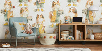 Vintage Ragdoll DJ Mural by HappyWall