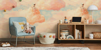 The Astro Wait  Mural by HappyWall