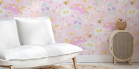 Happy Fun Garden Mural by HappyWall