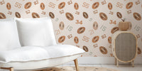 Vintage American Sport Kids Room Mural by HappyWall
