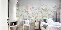 Chinoiserie Pastel  Mural by HappyWall
