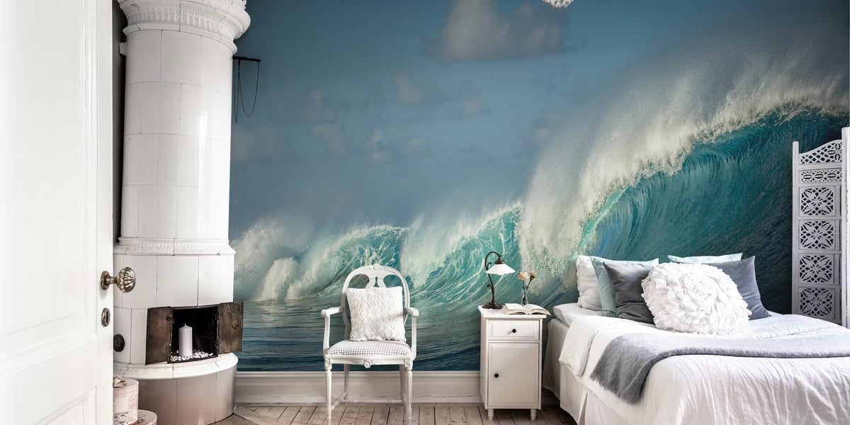 Salt Water Machine Mural by HappyWall