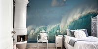 Salt Water Machine Mural by HappyWall