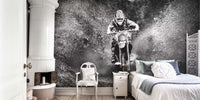 Mud Bike Mural by HappyWall