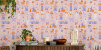 Vintage Toys Mural by HappyWall