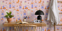 Vintage Toys Mural by HappyWall