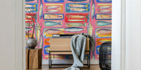 Vintage Fish Market Mural by HappyWall