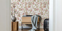 Enchanted Garden Birds Chinoiserie Mural by HappyWall