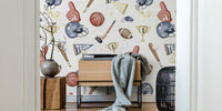 American Sports Mural by HappyWall