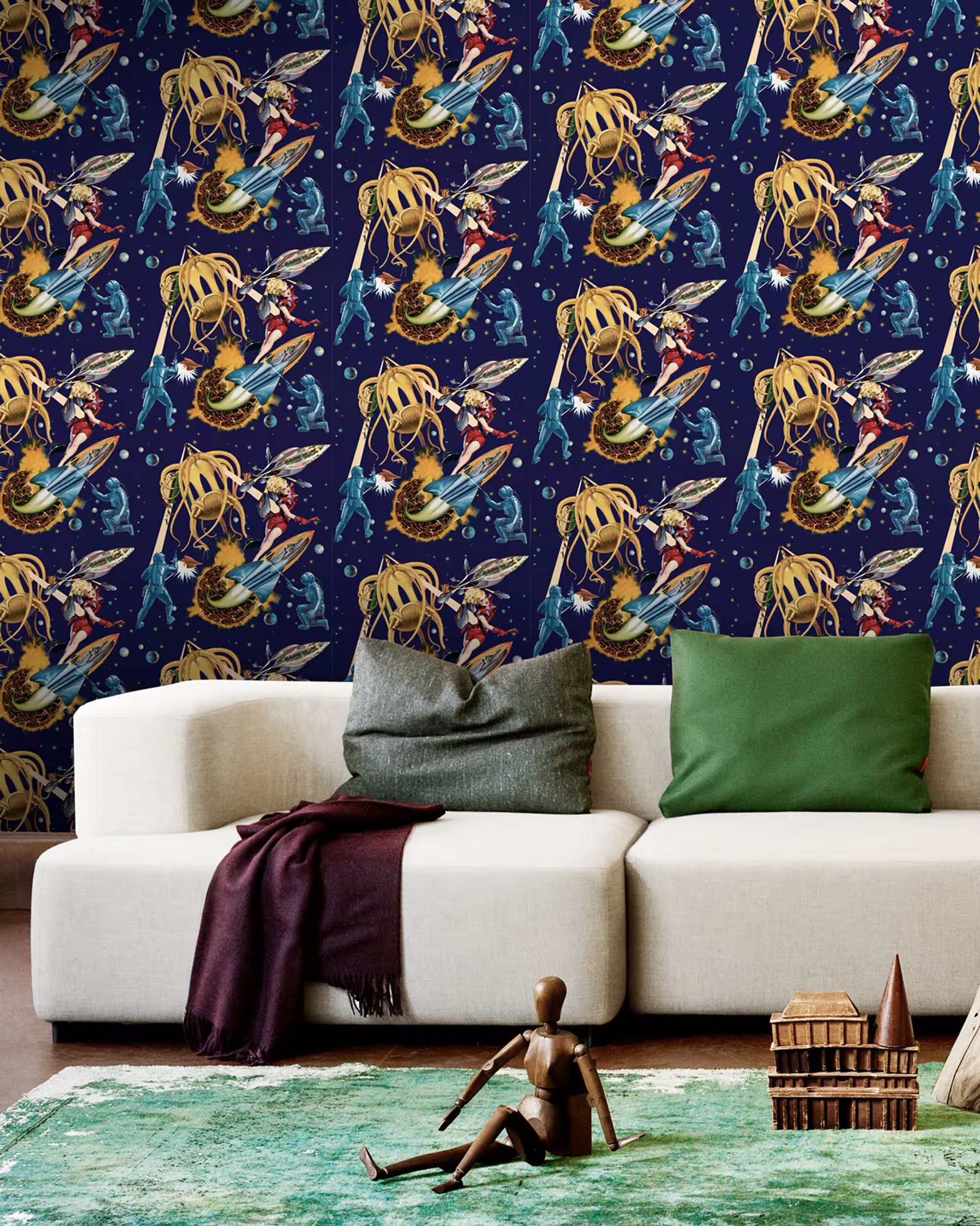 Sci-Fi Pulp Wallpaper by Mind The Gap