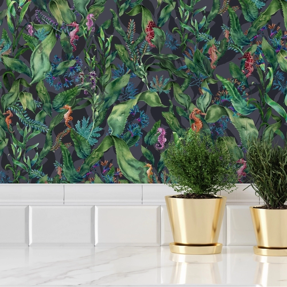 Seahorse Mangrove Wallpaper by Brand McKenzie
