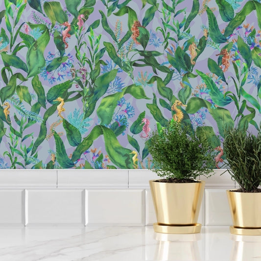 Seahorse Mangrove Wallpaper by Brand McKenzie