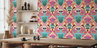 Art Deco Cocktail Party Wallpaper Mural by HappyWall