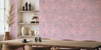 Asian Crane Pond  Mural by HappyWall