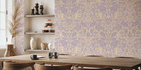 Asian Crane Pond  Mural by HappyWall