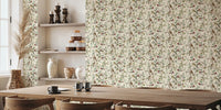 Nordic Chinoiserie Whispers Blue Birds Mural by HappyWall