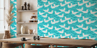 CFA Voysey The Sea Gulls Mural by HappyWall