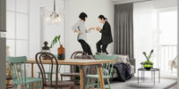 Twist Dance Mural by HappyWall
