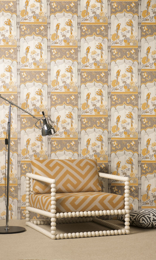 Aviary wallpaper by Gastón y Daniela